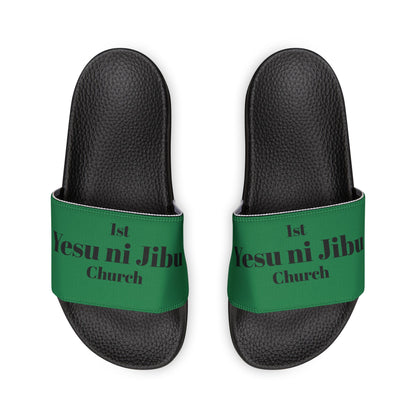 Yesu ni Jibu Men's Removable-Strap Sandals