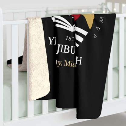 Yesu ni Jibu Sherpa Fleece Blanket