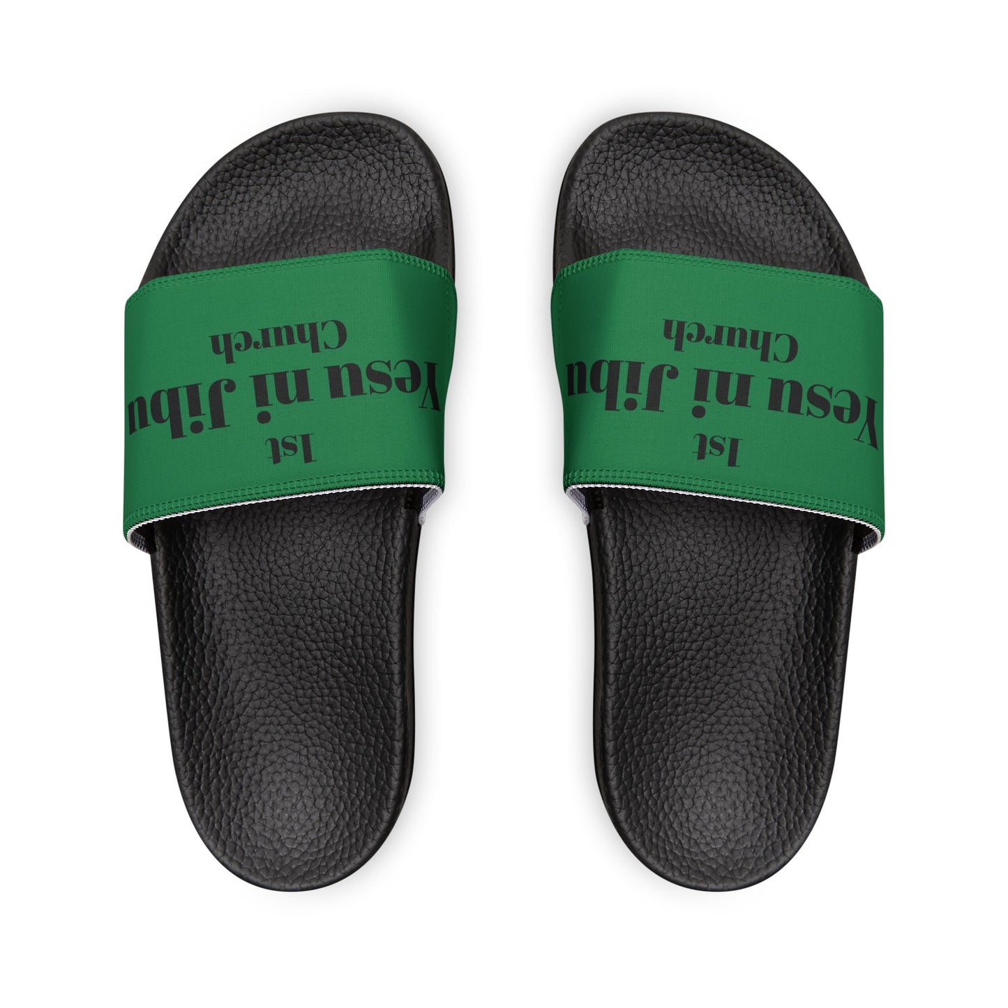 Yesu ni Jibu Men's Removable-Strap Sandals