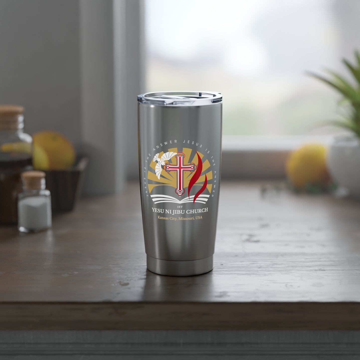 Yesu ni Jibu Vagabond 20oz Tumbler