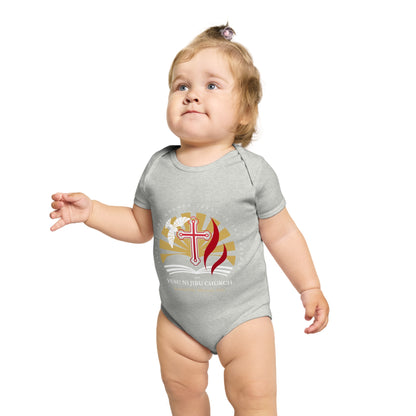 Yesu ni Jibu Short Sleeve Baby Bodysuit