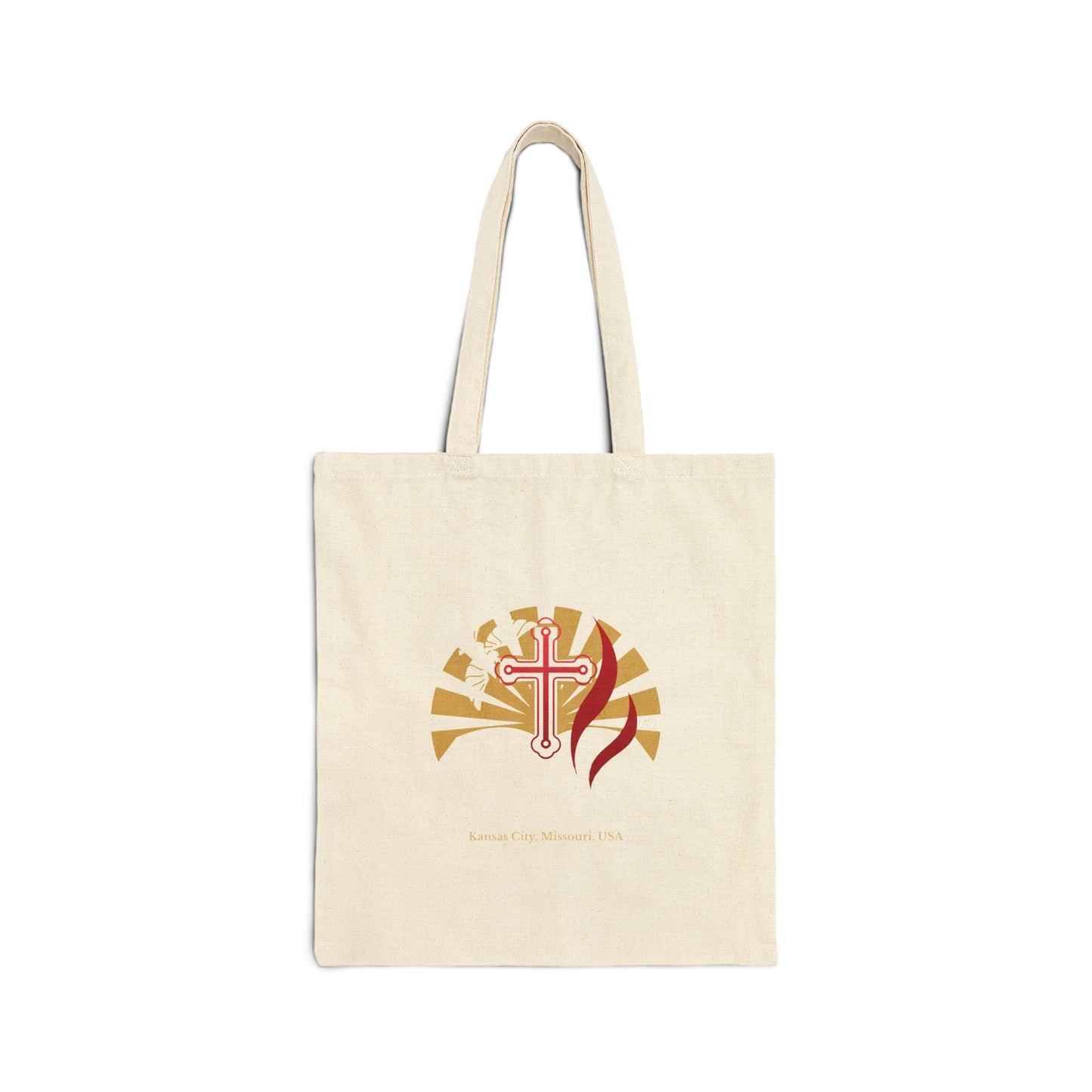 Yesu ni Jibu Cotton Canvas Tote Bag