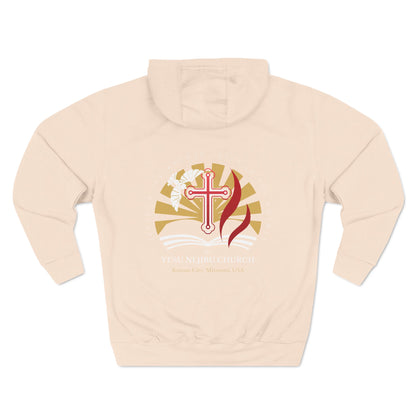 Yesu ni Jibu Three-Panel Fleece Hoodie