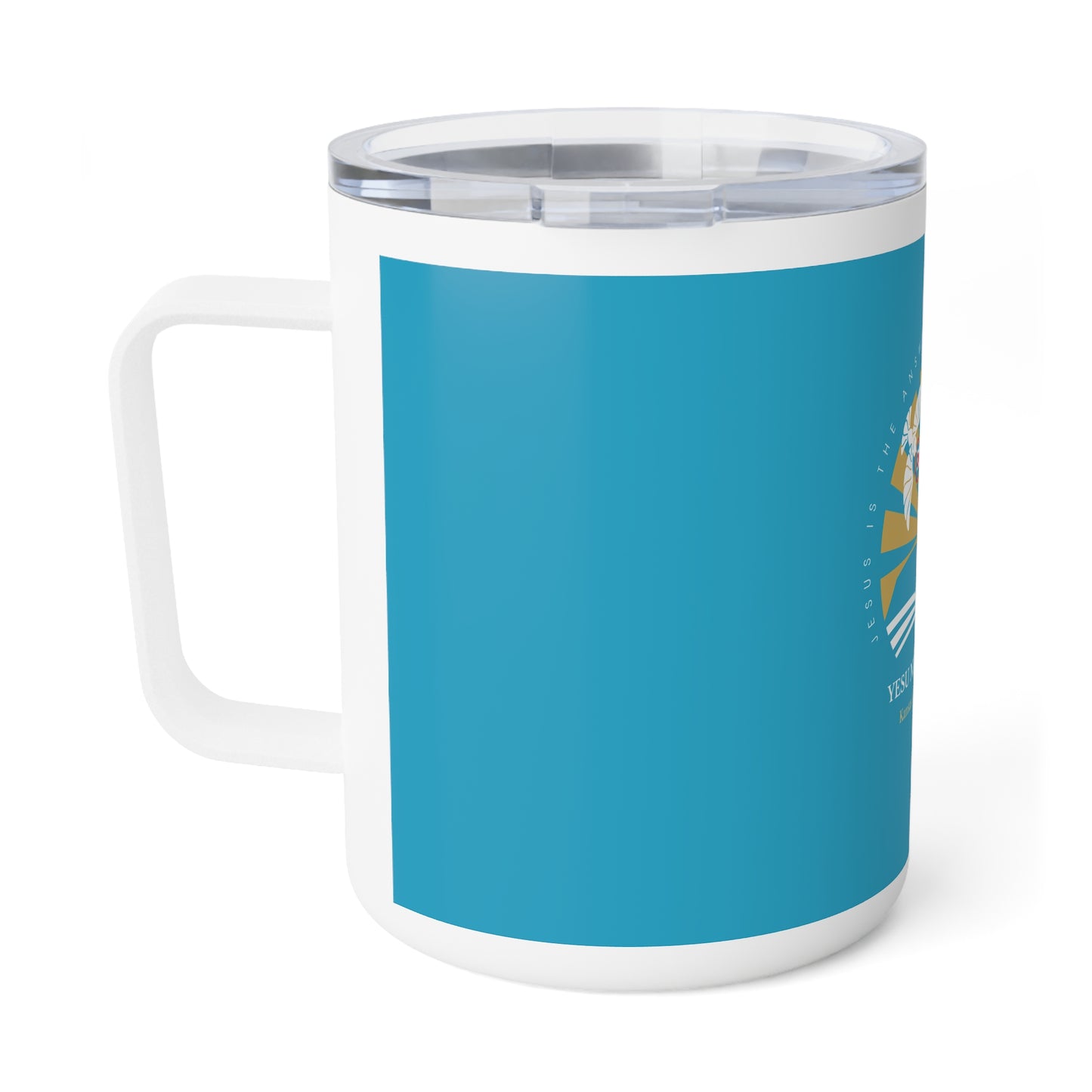 Yesu ni Jibu Insulated Coffee Mug, 10oz