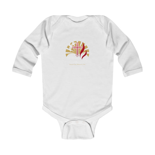 Yesu ni Jibu Infant Long Sleeve Bodysuit