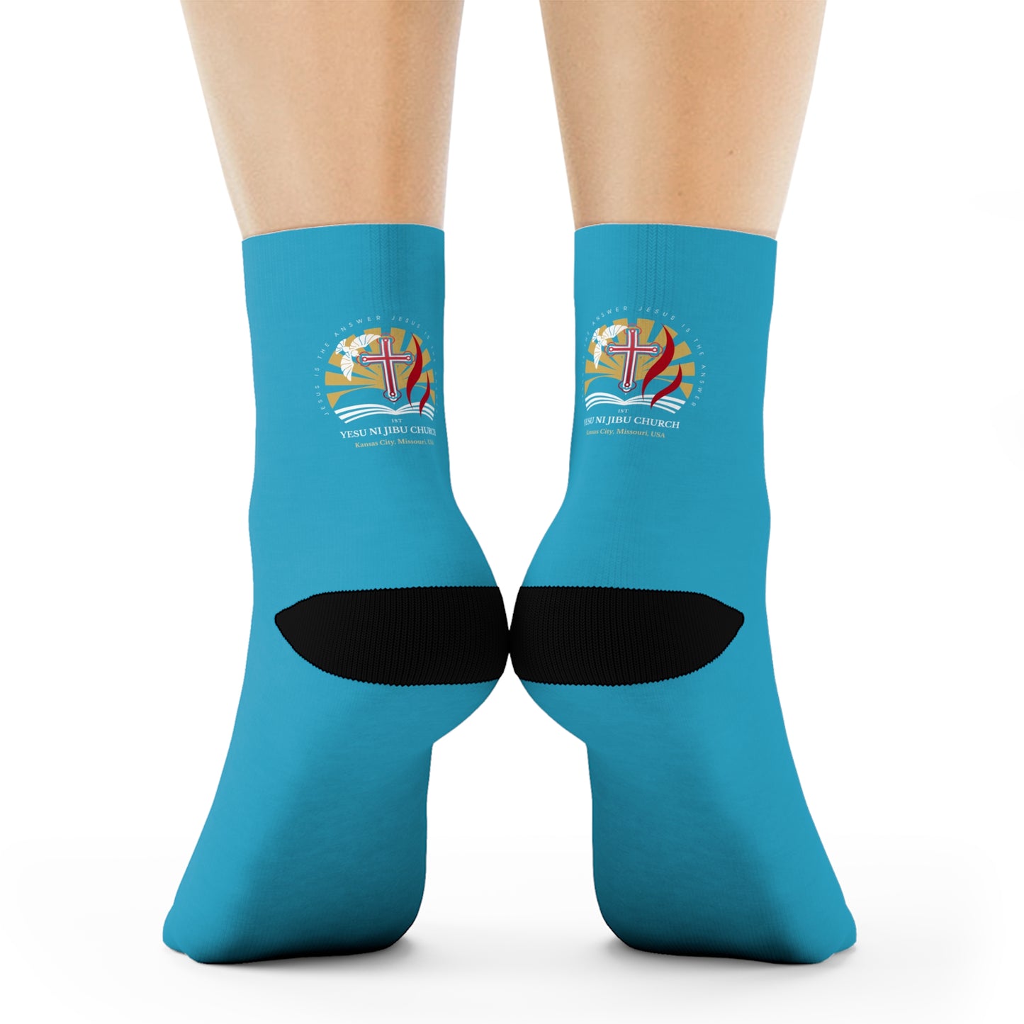 Yesu ni Jibu Crew Socks